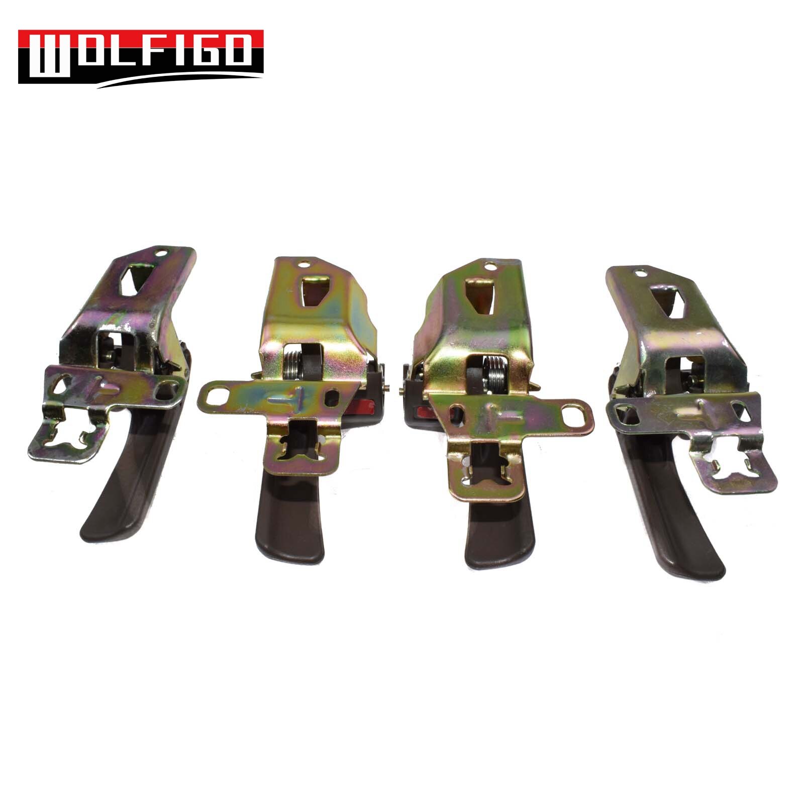 WOLFIGO brązowy wewnątrz wnętrze wewnętrzna strona drzwi uchwyty LH RH lewego prawego dla 92-96 Toyota Camry 6920532070,6925022030,6926022030 nowy