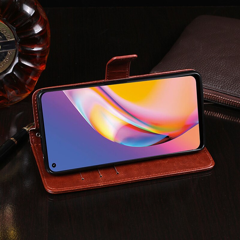 Oppo Reno5 Lite etui 6.43 "skórzane etui na Coque Oppo Reno 5 Lite CPH2205 magnetyczna obudowa portfel z klapką etui na telefony
