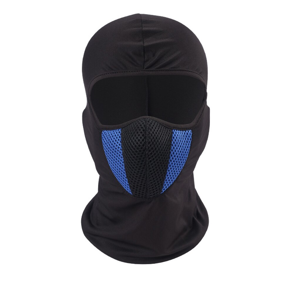 Cappuccio elastico antivento maschera invernale con maglia per ciclismo sci moto Snowboard YS-acquistare: Blu