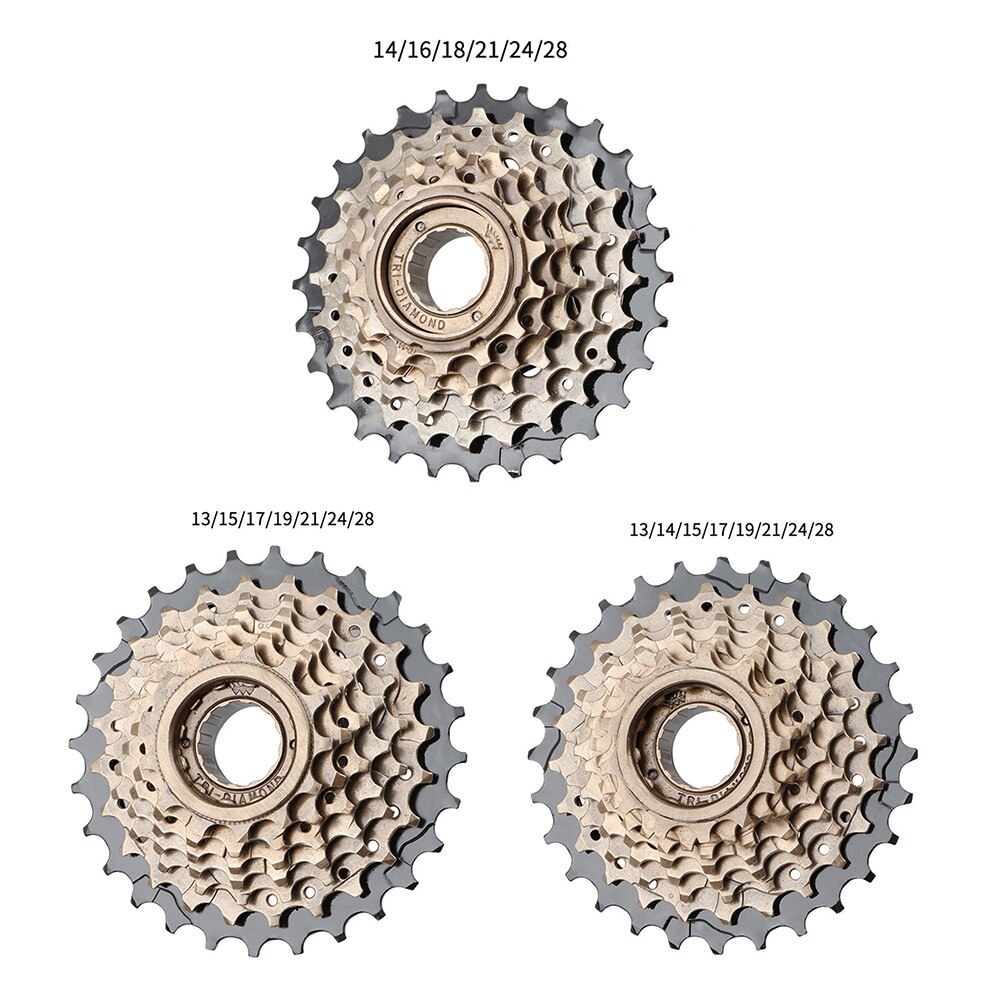Mountain6/7 Speed Bike Kassette 7 s 8s 9s 10s 11-28T 11-32T Freilauf 28t 32t schwungrad klapp turm rad Mehrere