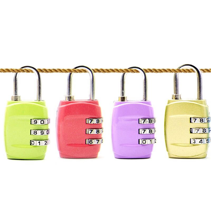 Zinc Alloy Password Toolbox Password Lock Padlock Cabinet Lock Luggage Lock Safety Padlock Locker Lock