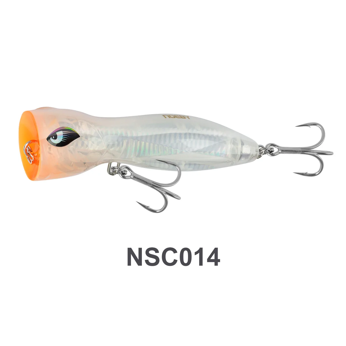 Noeby Popper Angelköder 140 mm 75 g Topwater groß Spalsh Wobbler Verstärkter künstlicher harter Köder Meer GT Thunfisch Angelköder: hellgrün