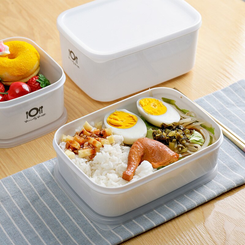 Heat Resistant Lunch Box Microwavable Portable Lunch Box For Kids School Bento Box Kitchen Food Container Fridge Fruits Crisper