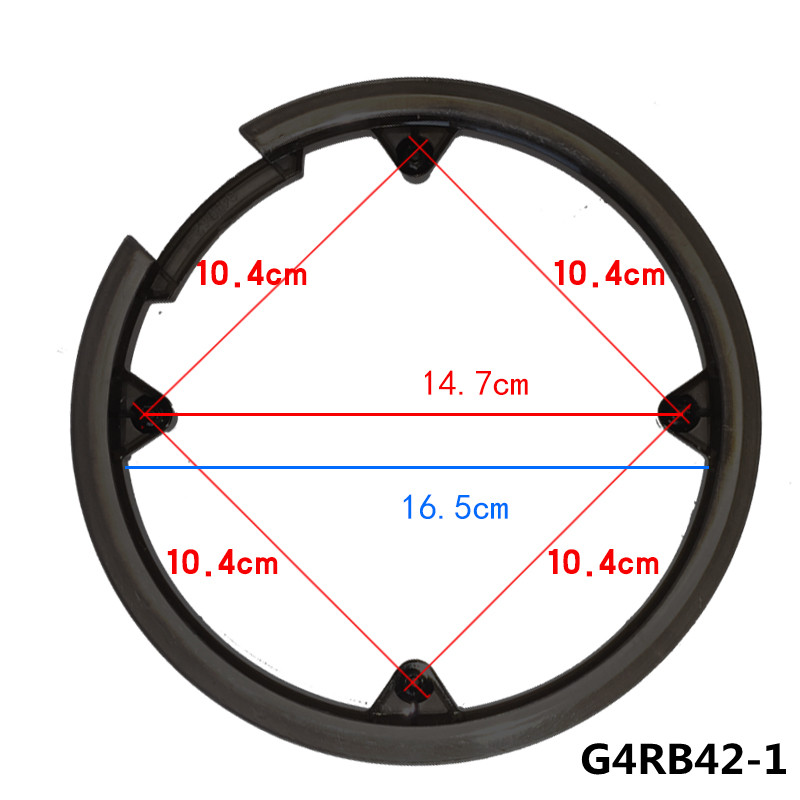 MTB 42T- 44 -46T-48T-52T Kunststoff Kette Rad Abdeckung Kette Schutz ring Kurbel Griff Universal Schützen Kappe Kurbel Platte