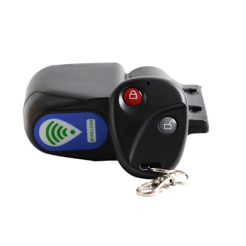 Professionele Anti-Diefstal Fietsslot Fietsen Security Lock Afstandsbediening Trillingen Alarm Fiets Trillingen Alarm #2A17