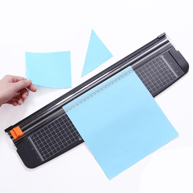 Precision Paper Trimmer Paper Photo Cutter Portable Plastic Scrapbook Trimmers Cutter Office Cutting Mat Machine for A3 Paper