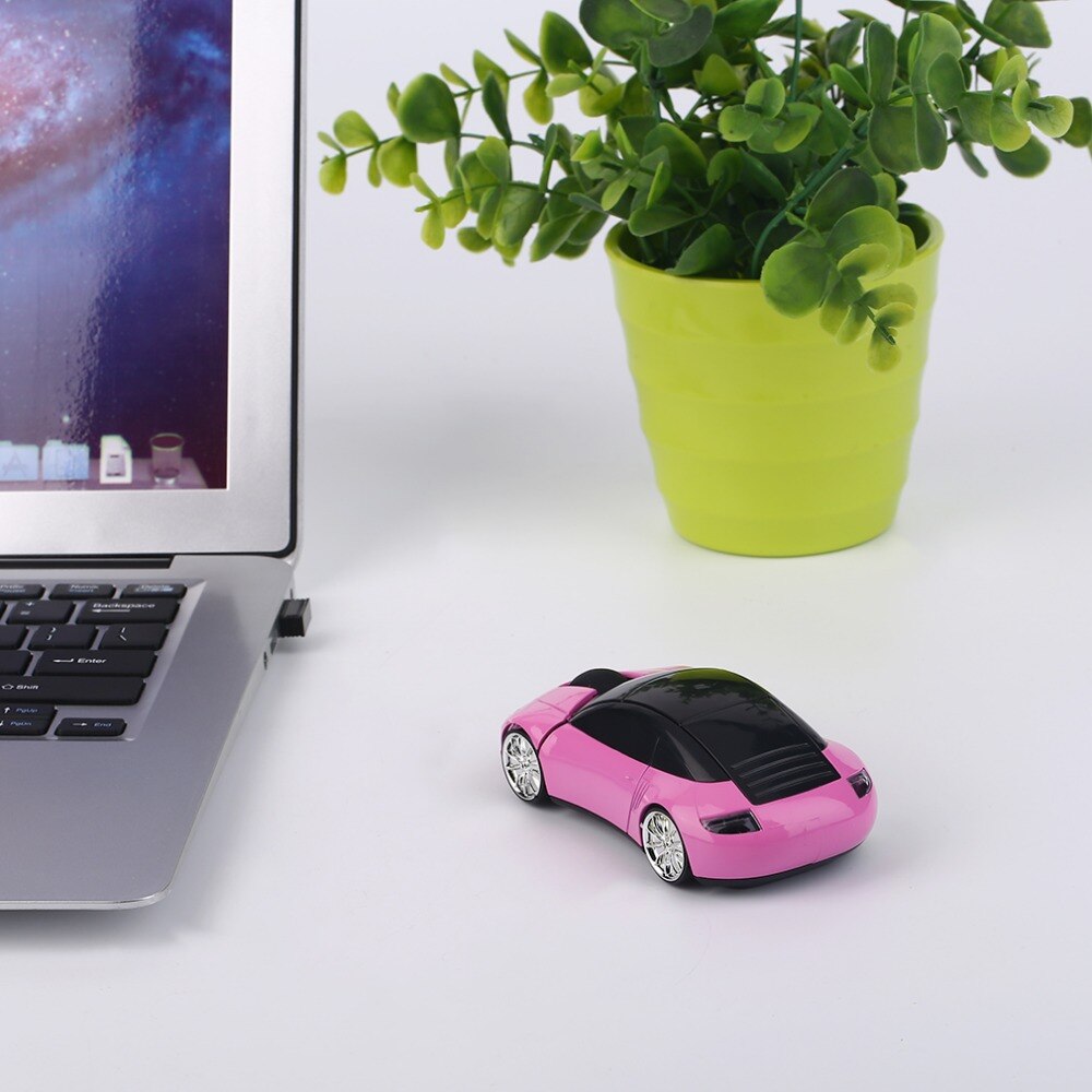 2.4GHZ Wireless Car Shape Mouse 1600DPI Wireless Optical High Precision Mouse Mice For PC Laptop Computer