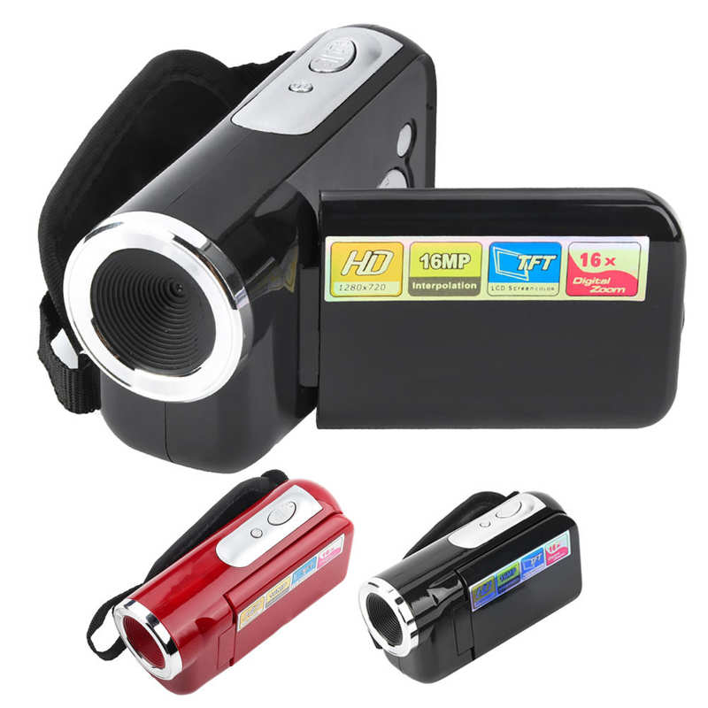 Portable Children Kids 16X HD Digital Video Camera Camcorder with TFT LCD Sceen vlog camera Camcorder Recorder