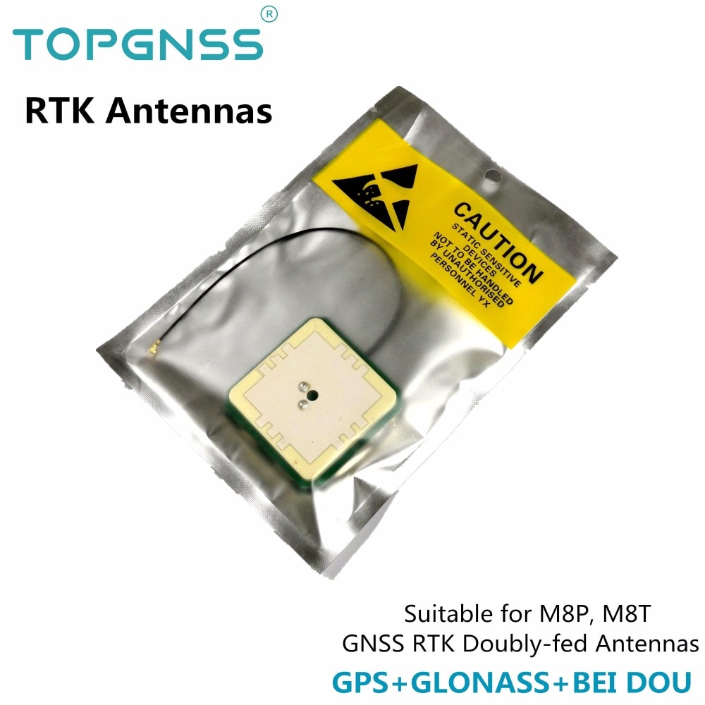 TOPGNSS high GPS GLONASS BEI DOU three system GPS antenna 38DB high-gain, high-precision positioning GNSS RTK antenna
