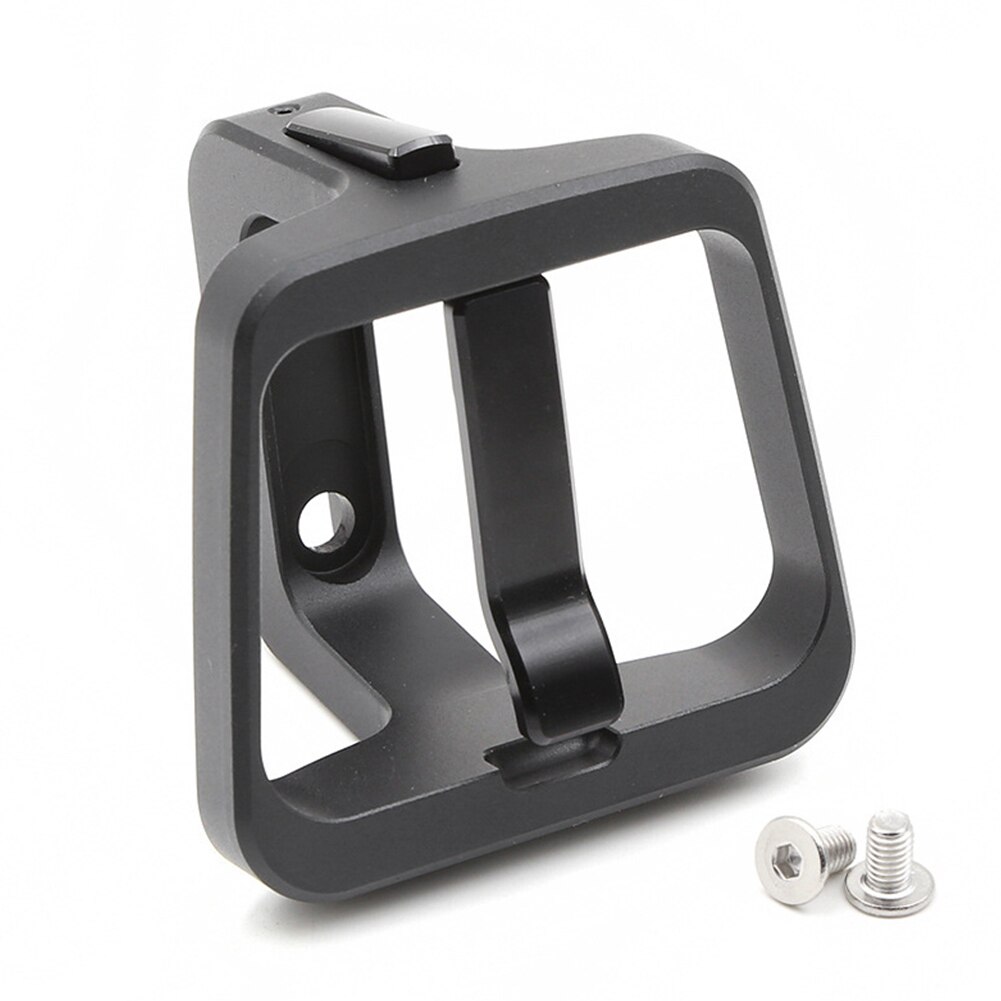 Aluminum Alloy Folding Bike Cargo Rack Front Carrier Block Mounting Adapter Simple Outlook Easy Install With Screw For Brompton: Black