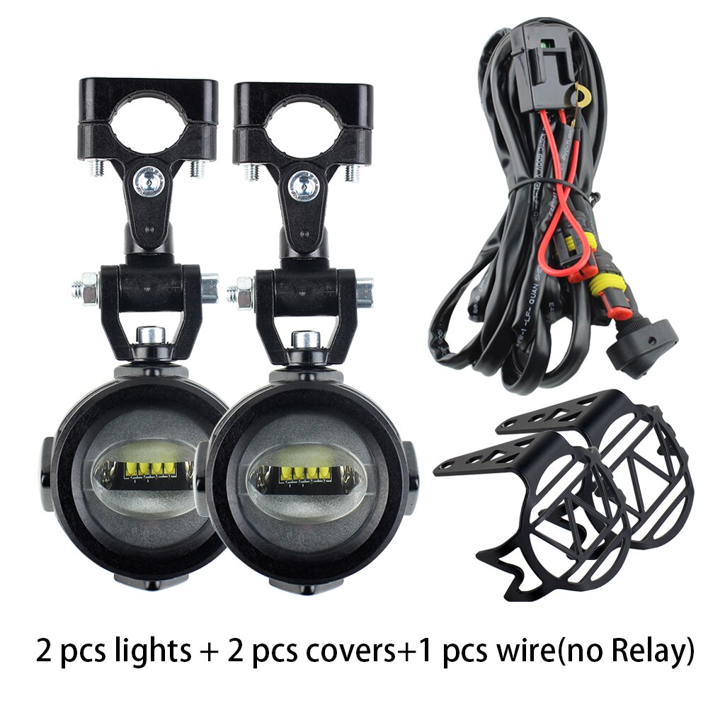 For BMW R1200GS Front fog light for Led Driving Lights for BMW R 1200 GS Adventure LC F800gs F700 K1600 R1100GS: 1 Set