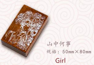 Stijl decoratie stempel houten rubber stempels voor scrapbooking briefpapier diy knutselen standaard stempel vintage karper kraan chinees