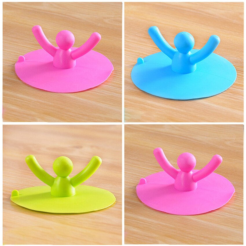 Rubber Circle Silicone Sink Strainer Filter Water Stopper Floor Drain Hair Catcher Bathtub Plug Bathroom Kitchen Basin Stopper