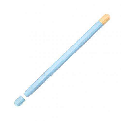 Soft Silicone Pencil Cases For Apple Pencil 1/2 Tablet Touch Pen Stylus Protective Sleeve Cover Anti-lost For iPad Pencil Acce: Sky Blue  2