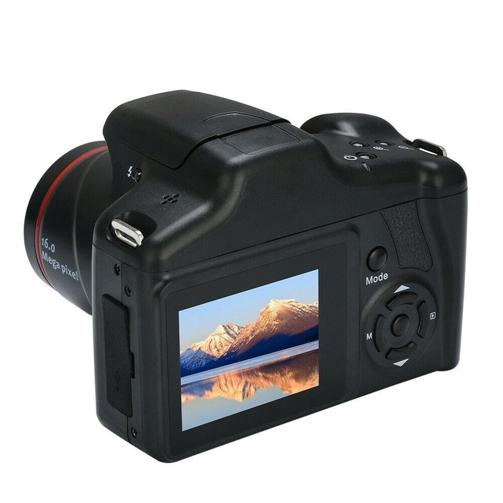 Cámara Digital DSLR de 16 millones de píxeles para el hogar, videocámara de película HD 1080P de alta resolución, Zoom de 16X