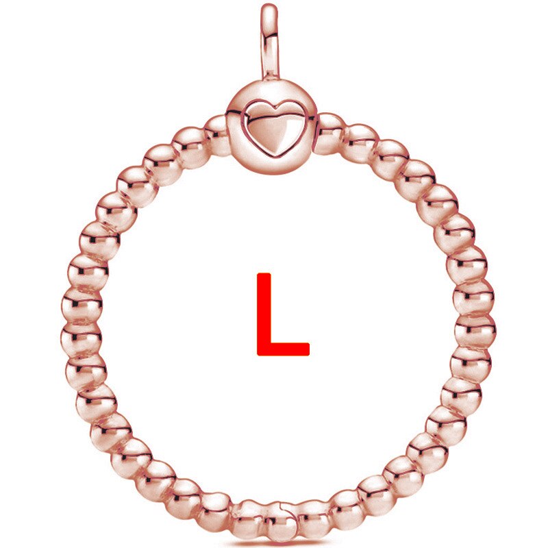 Abalorio de plata esterlina 925, accesorio con forma de corazón, pequeño, mediano, grande, corona con cuentas O colgante, compatible con pulsera Popular, joyería artesanal: 15