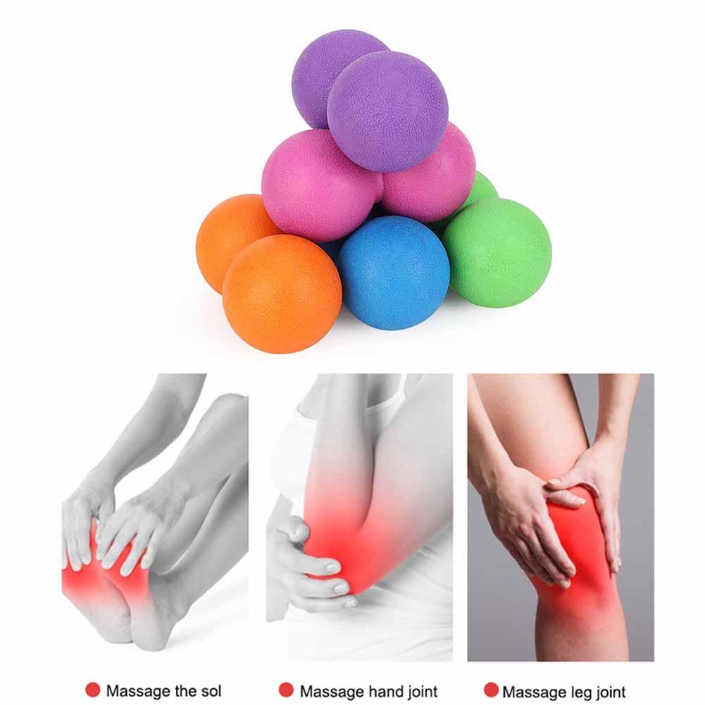 Pelota de masaje de Yoga Bola de Fascia Bola de masajes para ejercicios para relajación muscular profunda y masaje de acupresión