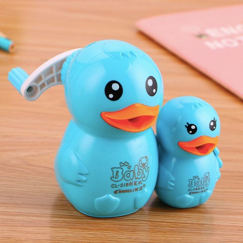 Sacapuntas bonito para pollito, cuchillo cortador, promocional, papelería, estudiante, dibujos animados, para niños y estudiantes