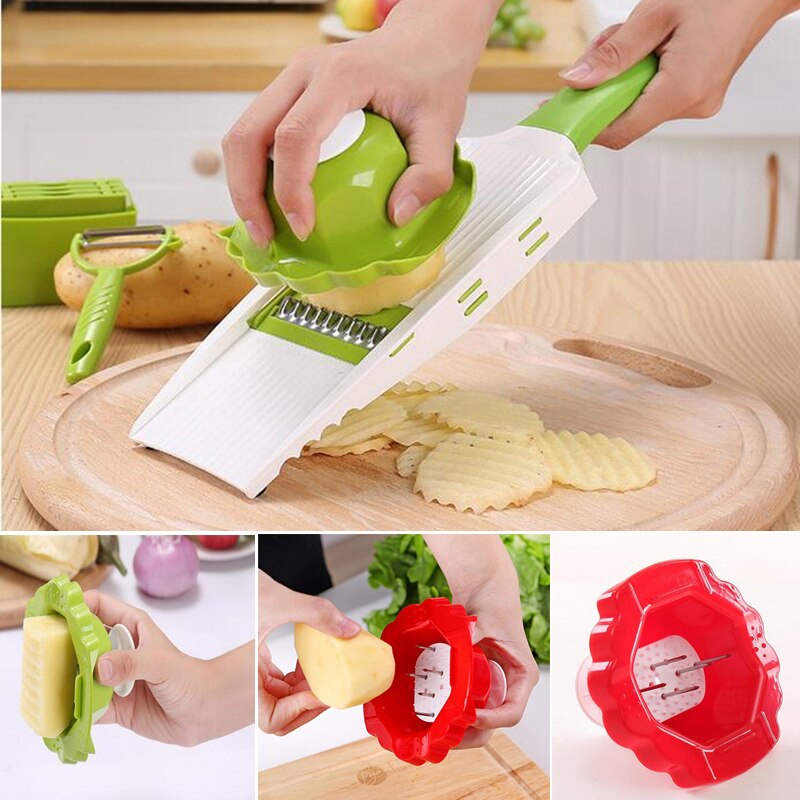 Cortador de verduras y patatas, Protector de manos para dedos, utensilios de cocina, Protector de vegetales