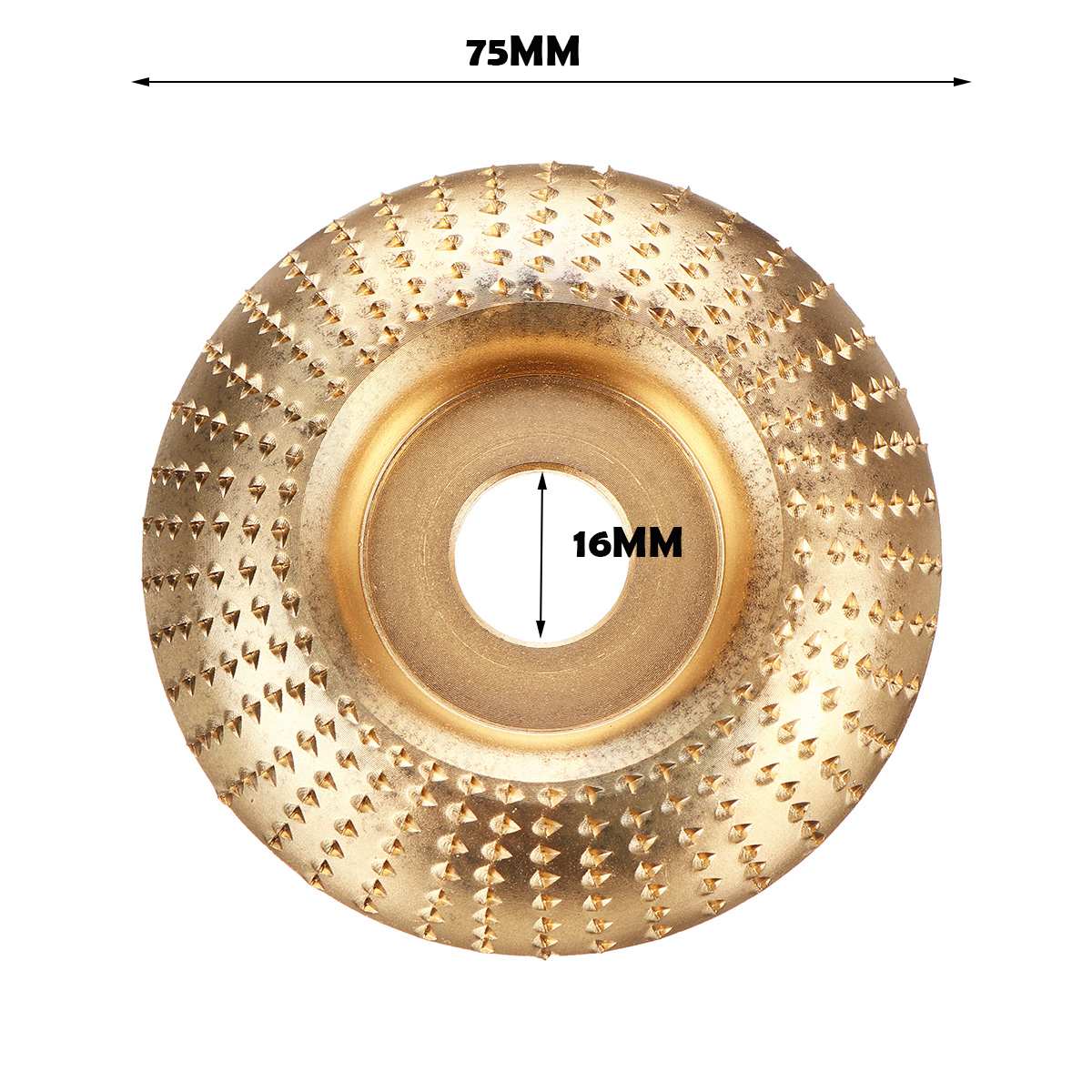 Wood Grinding Wheel angle grinder disc wood carving disc Sanding Abrasive tool 5/8inch Bore