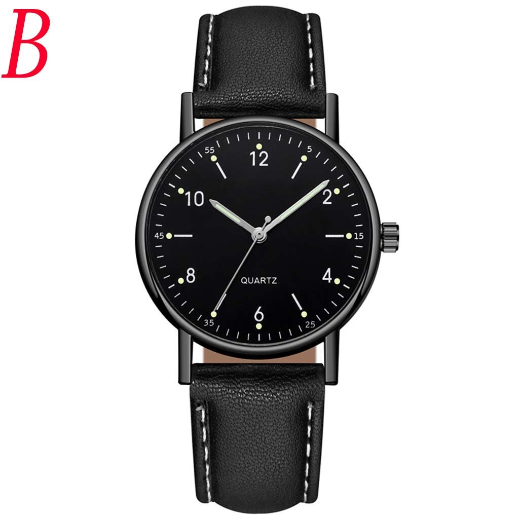 Moderne Vrouwen Horloges Vrouwen Quartz Horloges Roestvrij Staal Lichtgevende Wijzerplaat Leisure Relojes Para Mujer: B