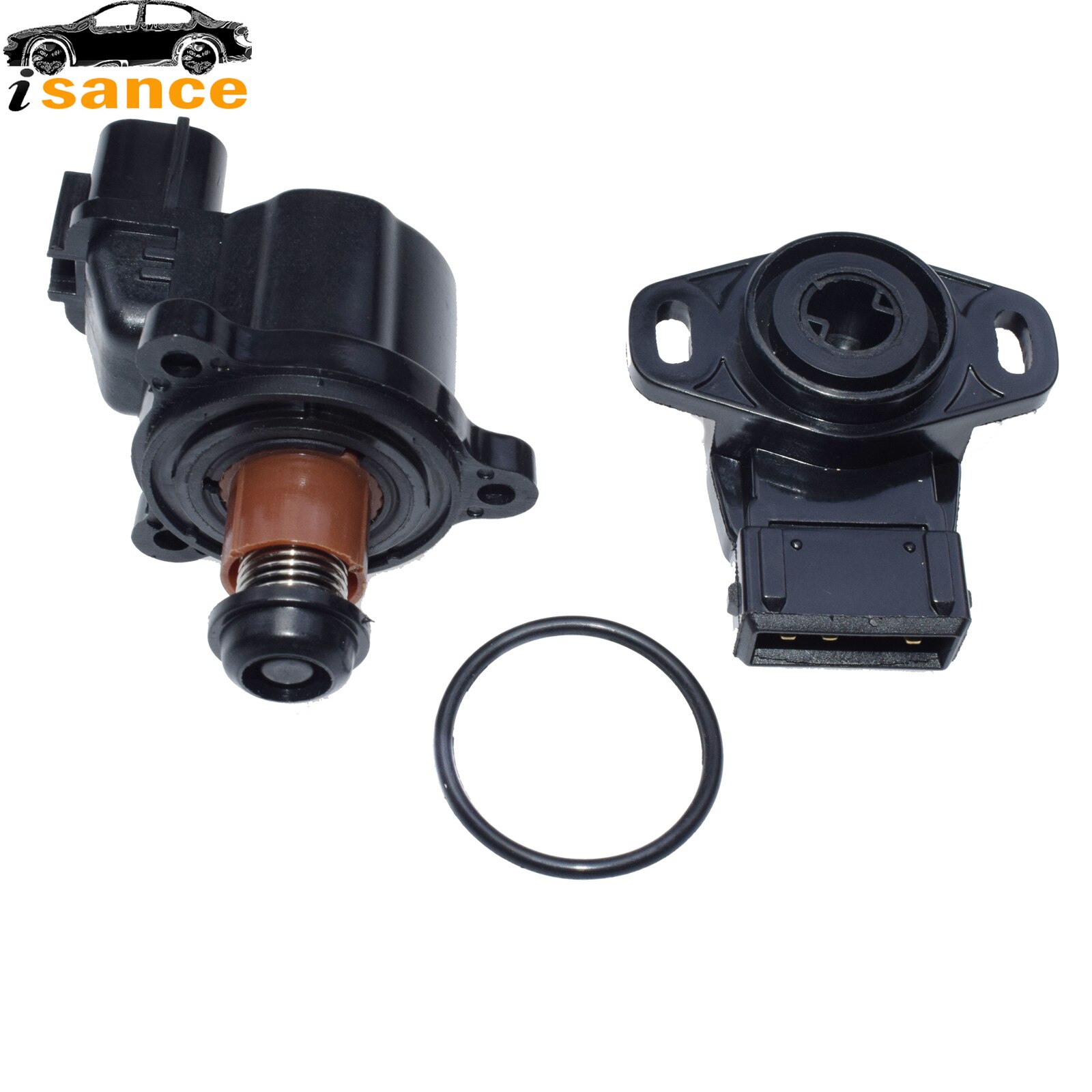 Idle Air Control Valve &amp; Sensor For Mitsubishi Eclipse Galant Montero Sport For Chrysler Sebring Dodge Stratus 2005-2001 AC571