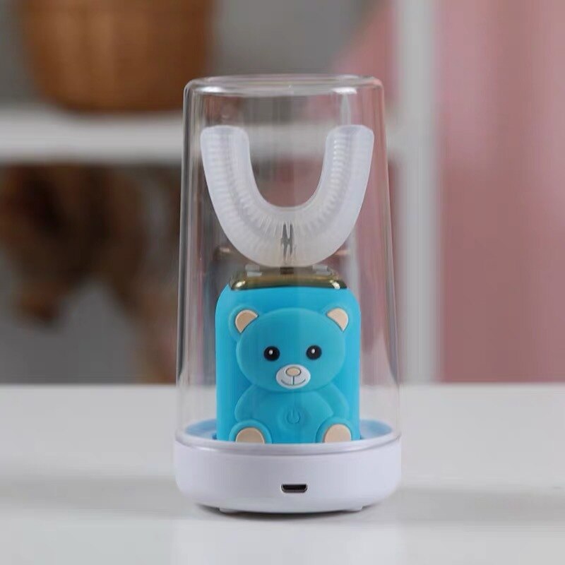 Children electric toothbrush U-type Oral Electric Toothbrush For Children Waterproof Rechargeable Toothbrush
