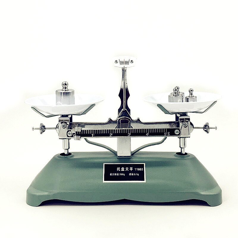 Counterbalance Table Balance Students Teaching Lab Mechanical Scale Top-pan Balance With Weights Tweezer Max. 1000 g (1g) 1/PK