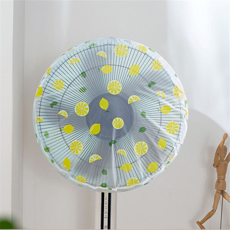 Funda protectora para ventilador eléctrico de verano, protector para ventilador resistente al agua, lavable, 50/45CM: Color 4 / S-about 45x23cm