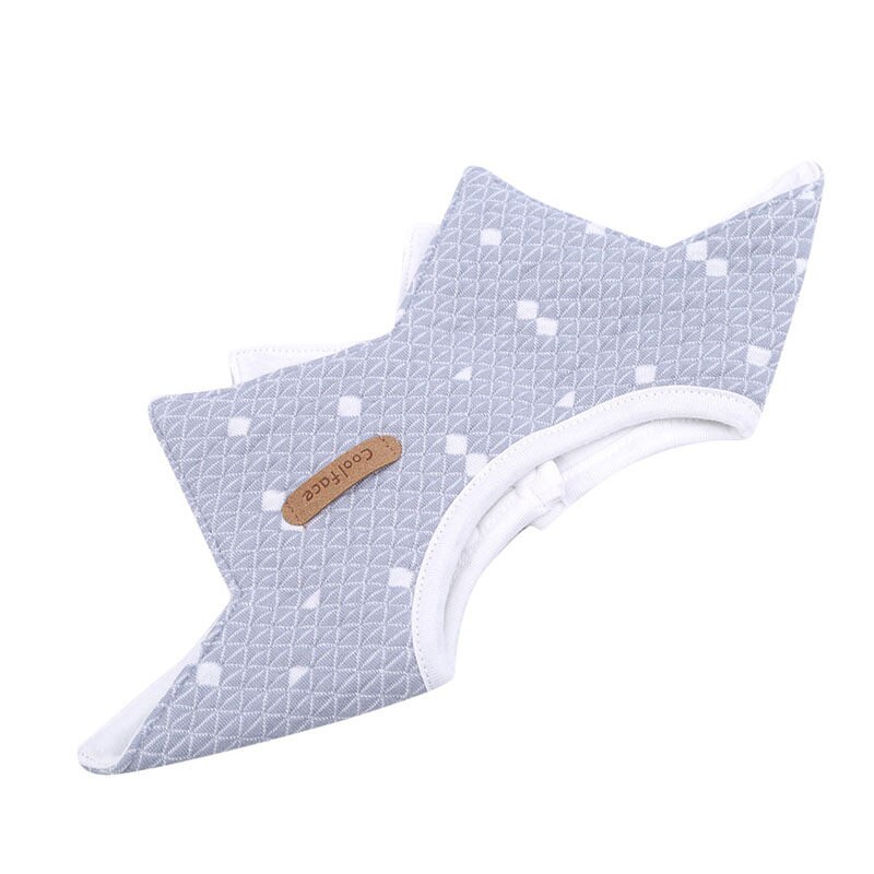 100% Cotton Waterproof Baby Bibs Round Neck Baby Girls Bibs 360 Degree Flower Star Bib For Girls Baby Girls Clothing
