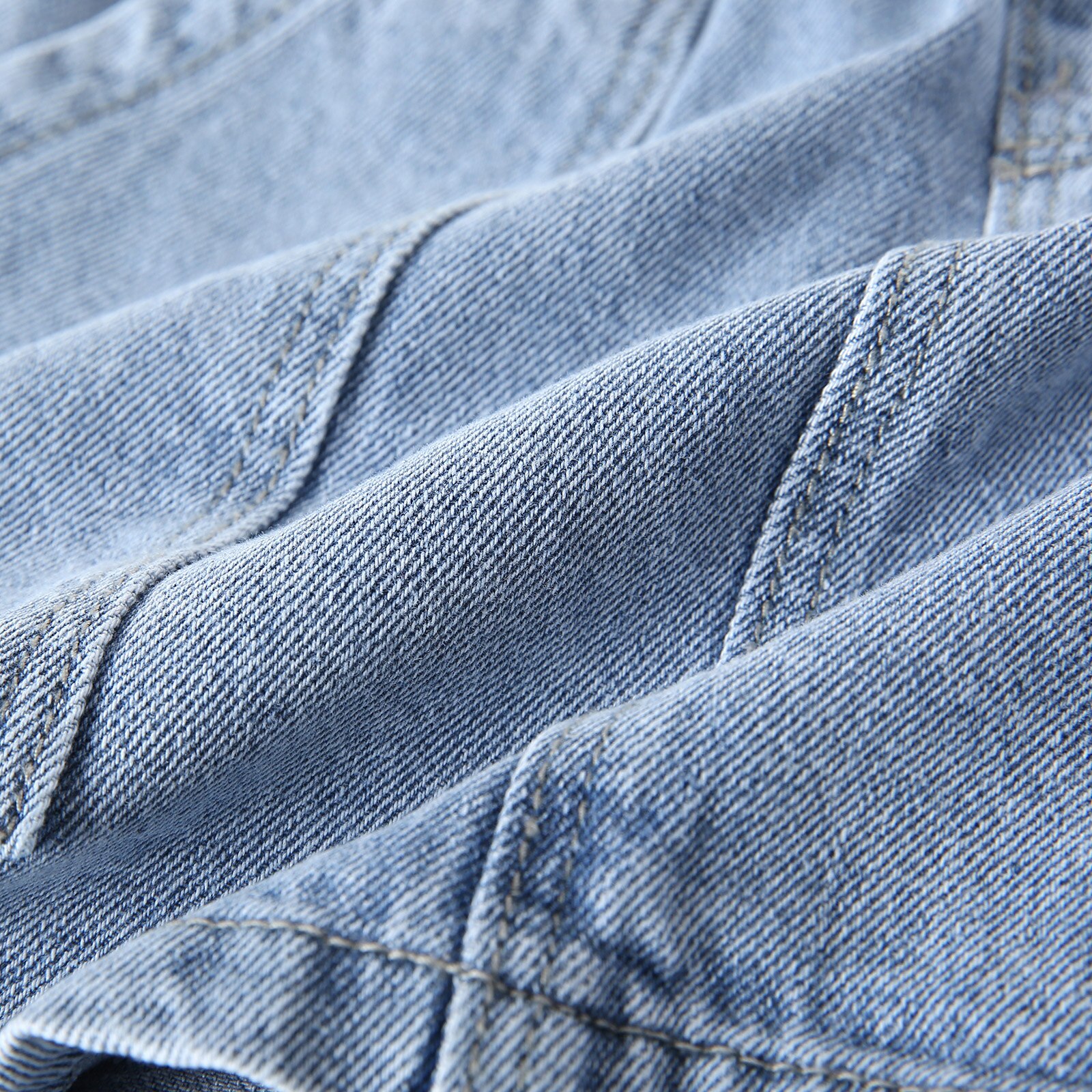 Kids Baby Meisjes Denim Rok Zomer Meisjes Effen Kleur Gekleurde Knop Rok Met Schuine Zakken Outfits Voor 4-10T