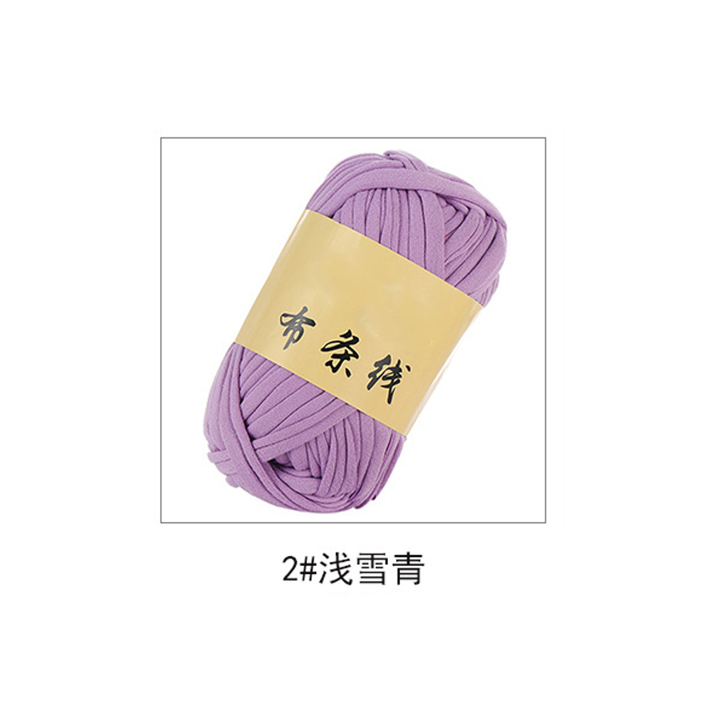 30M Weven Draad Garen Zachte Polyester Geweven Zak Tapijt Diy Hand-Gebreide Materiaal Wol Breien Gevlochten Doek Garen vrouw: Purple