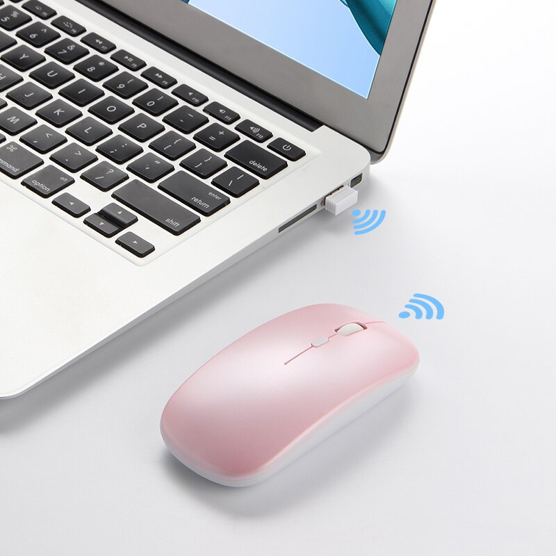 Souris Bluetooth sans fil, Rechargeable, pour iPad Pro 12.9 11 , iPad 9.7 10.2 10.5, iPad Air 2 mini 2.4 4, souris USB