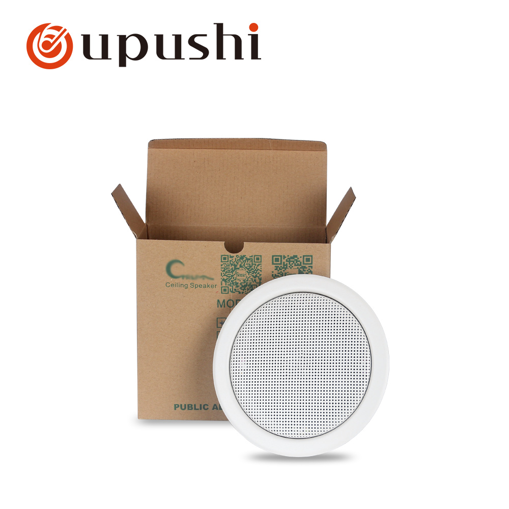 Beste in plafond speakers 6.5 inch full range luidsprekers oupushi thuis surround sound systeem met Hoge geluidskwaliteit