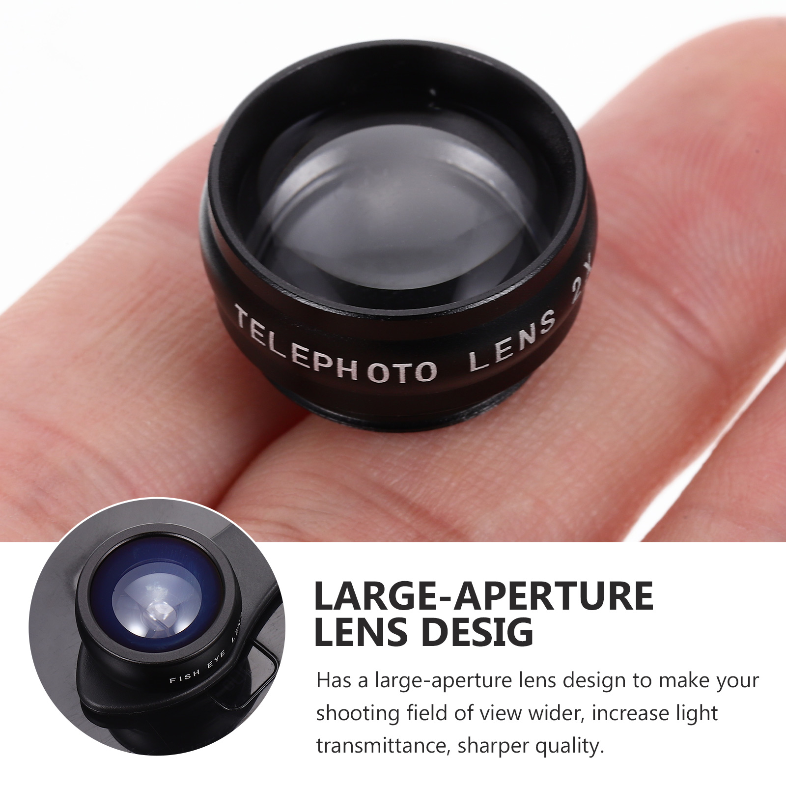 1 Set Draagbare 10 In 1 Groothoek Professionele Lens Clip Voor Mobiele Telefoon