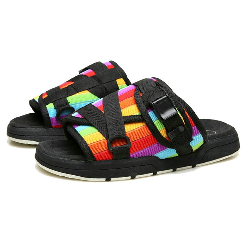 Strandsandalen sommer herren damen große größen rutschfeste lässige strandsandalen paare trendige hausschuhe outdoor strand flip-flops: G 45