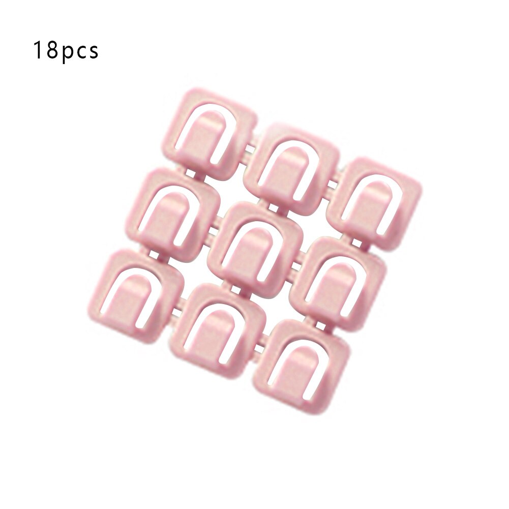 18pcs Mini Home Self Adhesion Cable Clip Portable Electric Wire Organizer Desk Accessories Immobilization Storage Table Wall