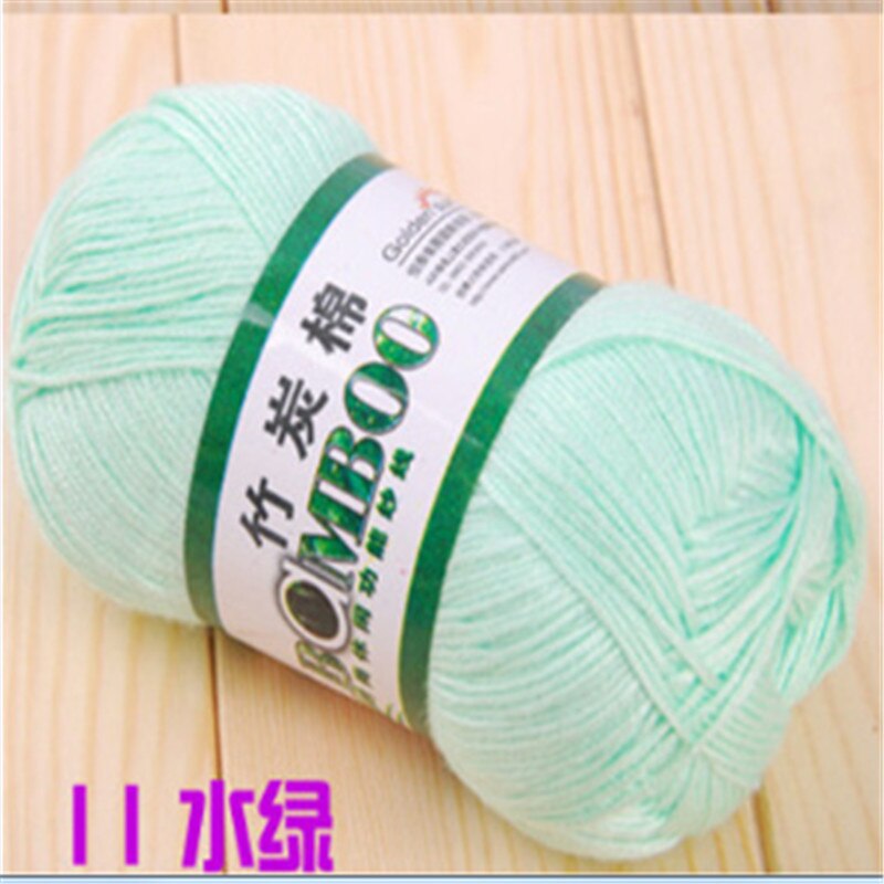 Top kin-friendly Knitting Yarn Natural Bamboo Soft Yarn Cotton Yarn 10 piece per lot: 11