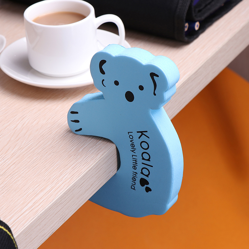 Baby security door card Cartoon kitten wind and pinch door stopper Baby blocking door stopper Baby safety protection