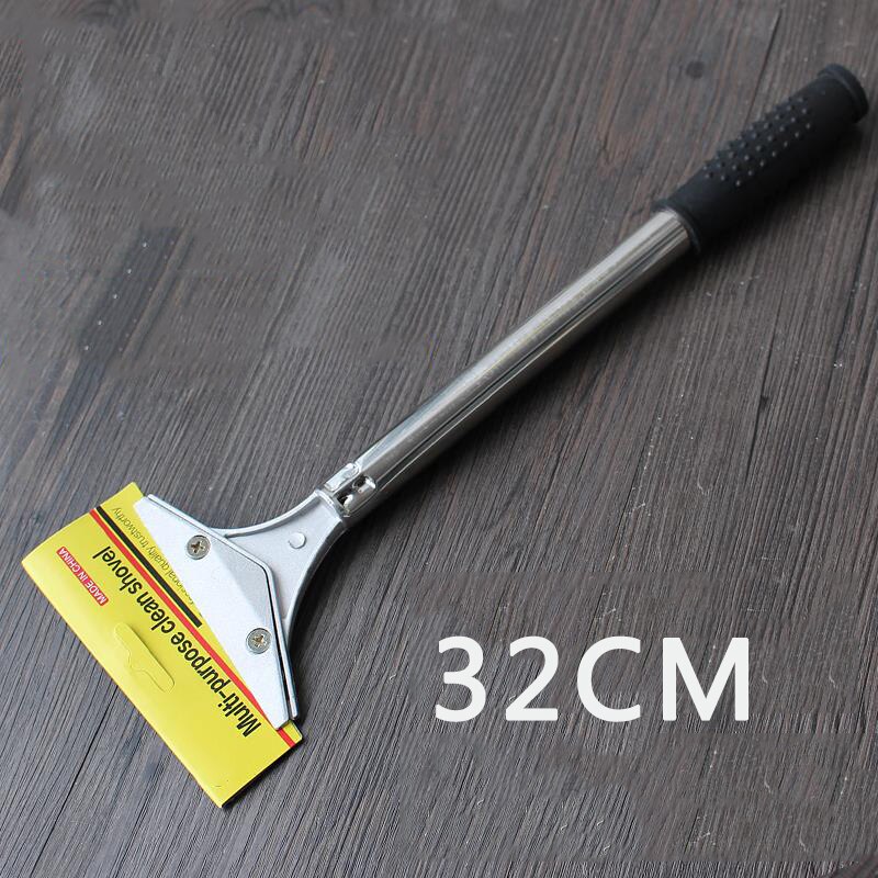 stainless steel Handheld Paint Tiles Flooring Scraper Remover with Blade Cleaning Tools: 32cm