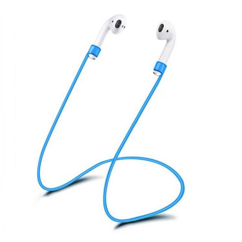 1PC For AirPods Silicone Anti-lost Neck Strap Wireless Earphone String Rope Headphone Cord Earphone Accessories