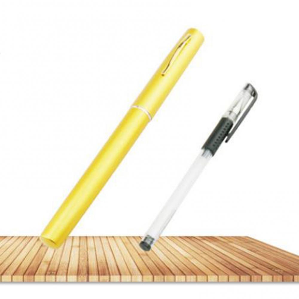 Portable Fishing Telescopic Pole Pen Shape Folded River Lake Rod with Reel Wheel