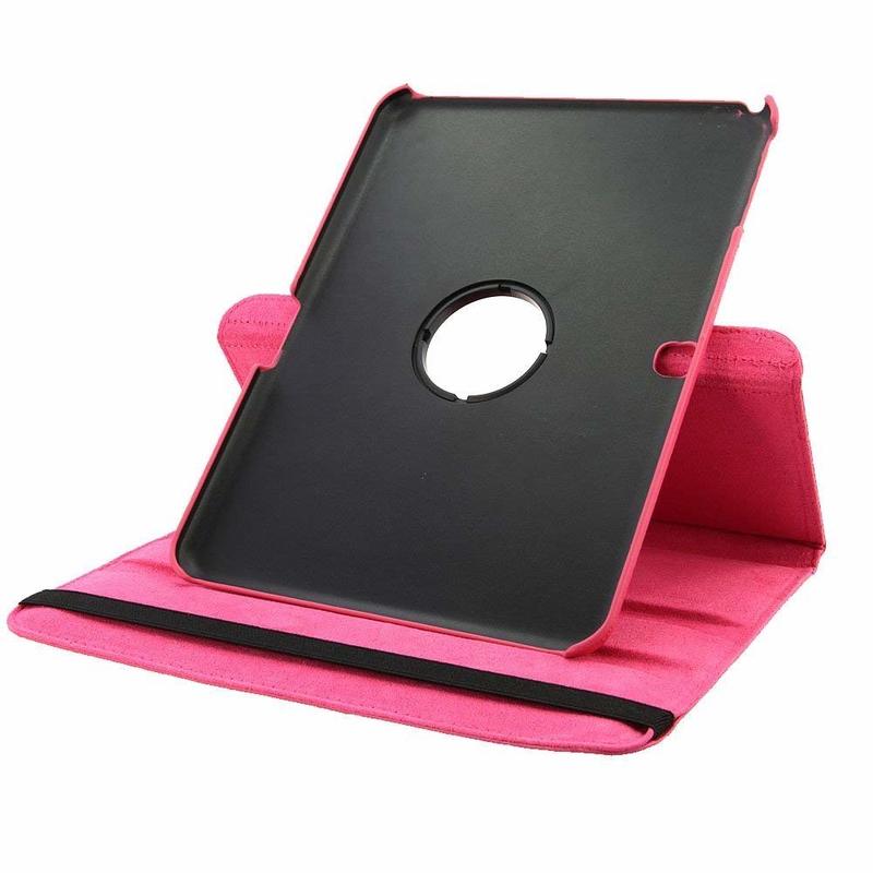 360 Degree Rotating PU Leather Flip Cover Case For Samsung Galaxy Tab 4 10.1 SM-T530 T531 T535 10.1inch Tablet Smart Stand Cover
