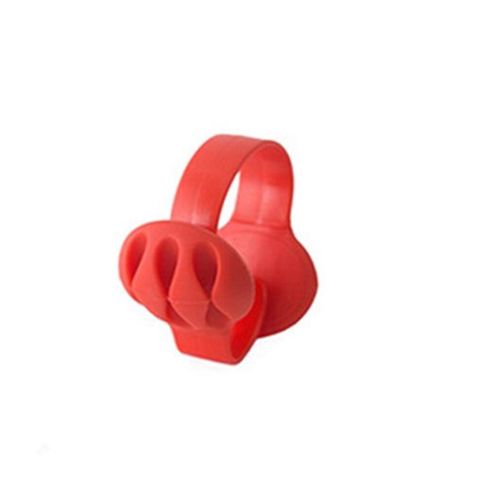 Soporte de Cable para ratón, organizador de Cable, Cargador USB Flexible, gestión de escritorio, accesorios de oficina y hogar: Red