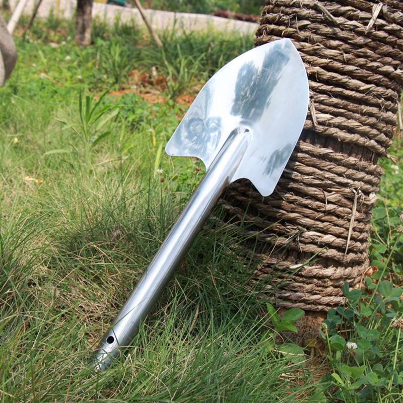 1pc spiss spade praktisk slitesterk lite planteverktøy hageverktøy spade hagesparkel