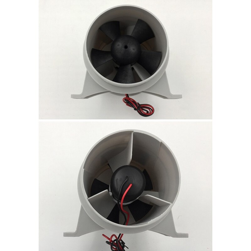 Ventilateur de cale marin de ventilateur d'air de bateau de 4 pouces ventilateur silencieux de 12V 40A pour des accessoires de bateau de Yacht de RV