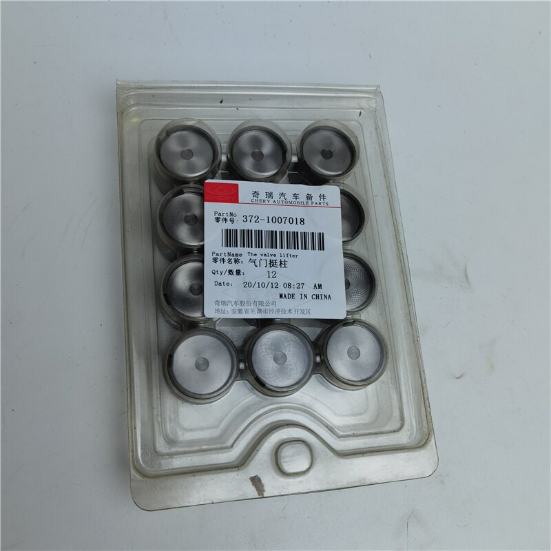 Elevador de válvula de motor para Chery QQ S11 372, 0,8l, 372-1007018, 12 unids/set/juego