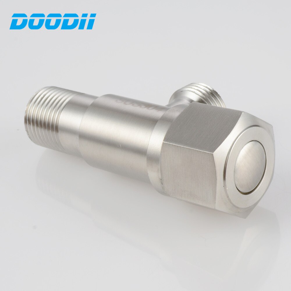 Doodii Bathroom Hardware Accessories two-way Angle Valve Toilet Bidet Shattaf Diverter Equal Joint Filling Valve adapter
