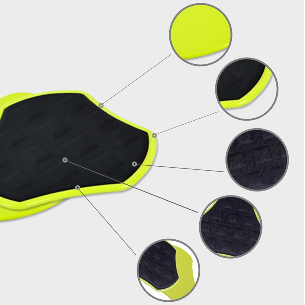 Fitness Slider Mat Exercise Slide Sliding Plate For Core Stability Exercises Coordination Skills Training Home Hard Floor Gym