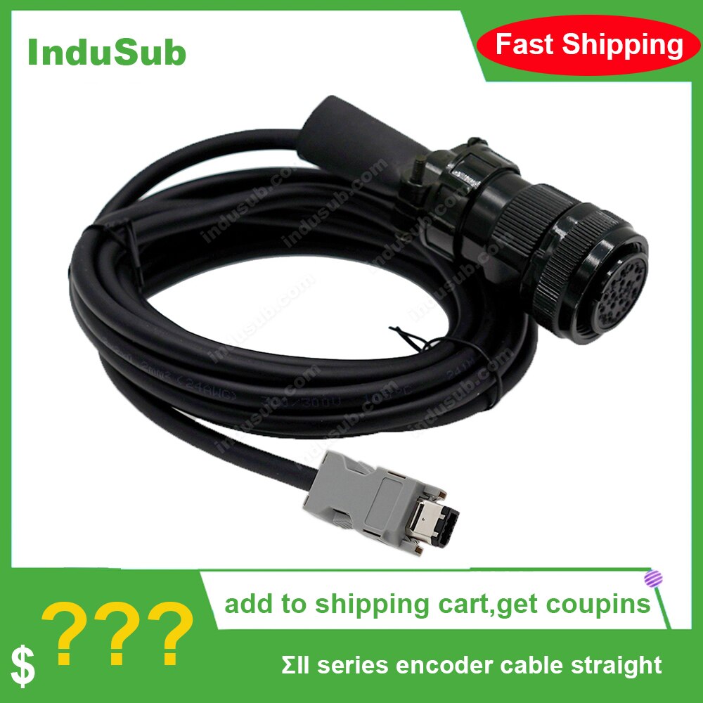 JZSP-CMP01-03 JZSP-CMP01-05 JZSP-CMP01-10 Σii Serie Encoder Kabel Rechte 3M 5M 10M